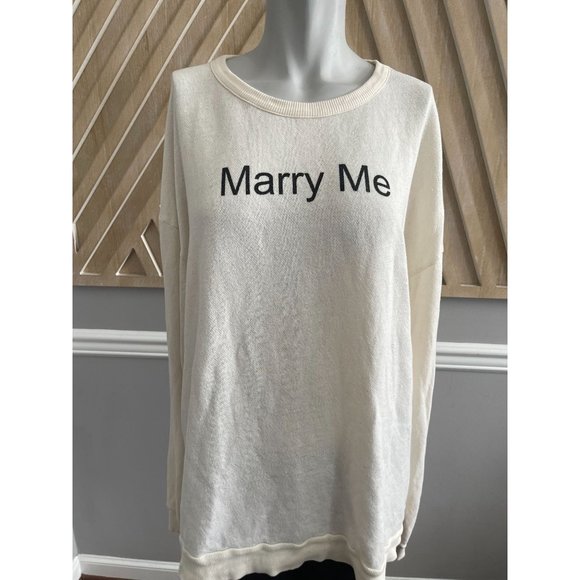 WILDFOX Marry Me Juliet Barefoot Oversized Sweater - Size XS - Picture 5 of 6